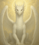 White dragon of peace...😇
