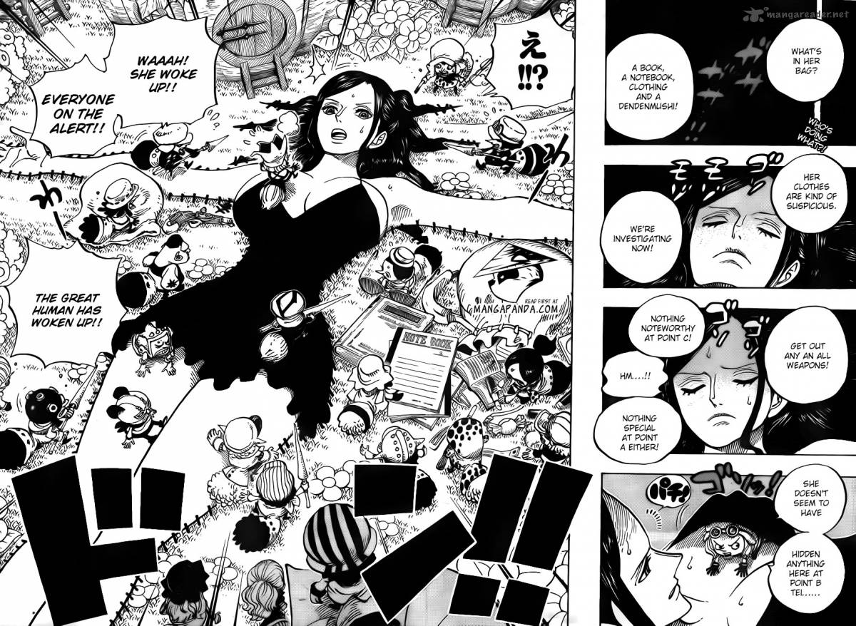 Read Manga One Piece Chapter 711 Adventure In The Country Of Gnomes