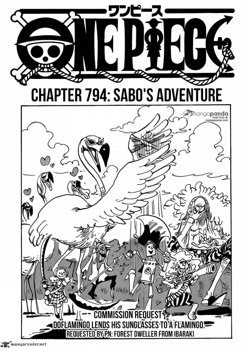 Read Manga One Piece Chapter 794 Sabo S Adventure Commission Request Read Manga Online Manga Catalog 1