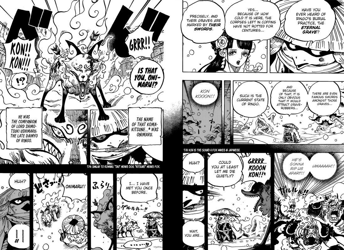 Read Manga One Piece Chapter 953 Once Upon A Fox
