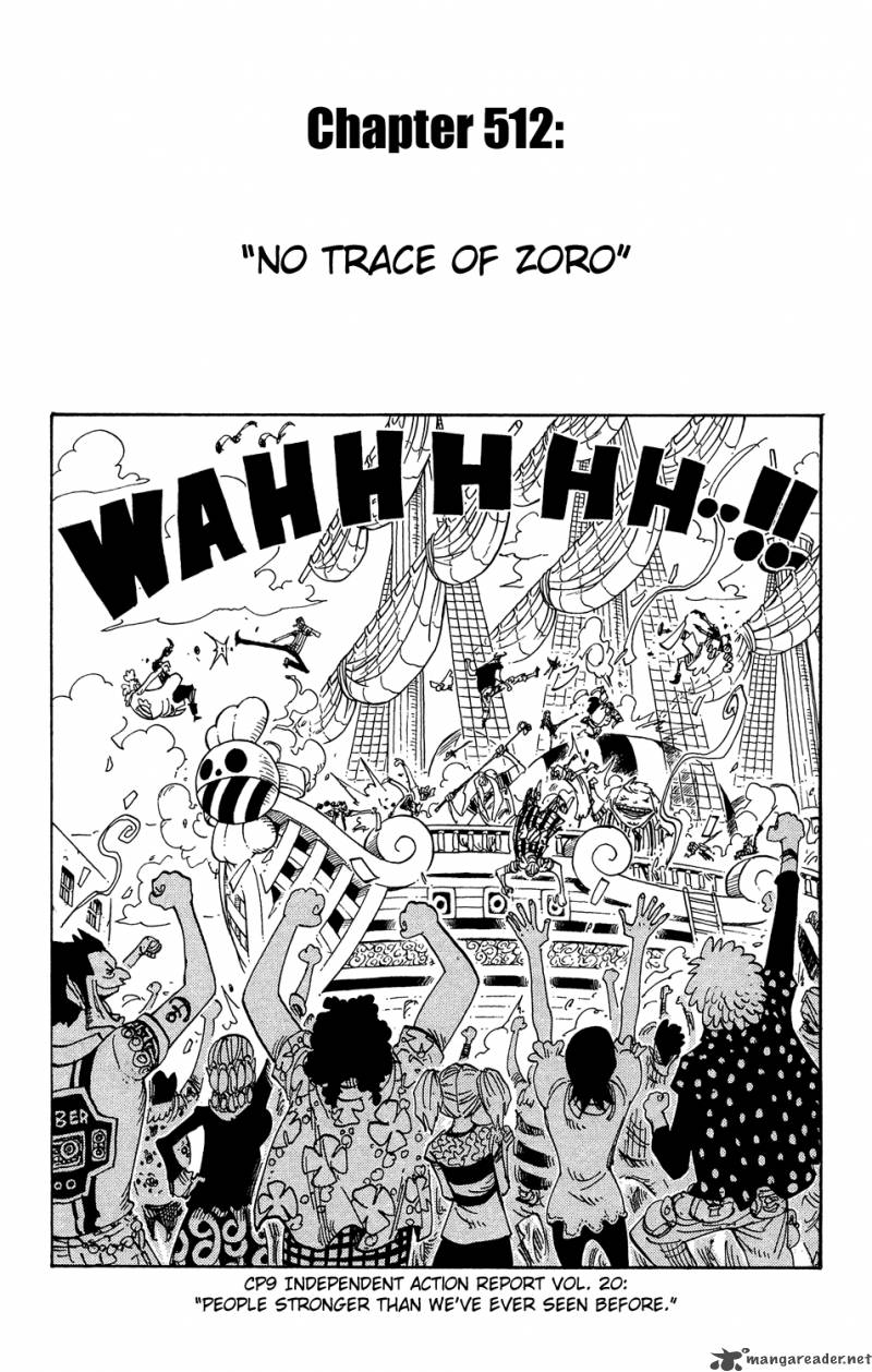One Piece Chapter 511 - One Piece Manga Online