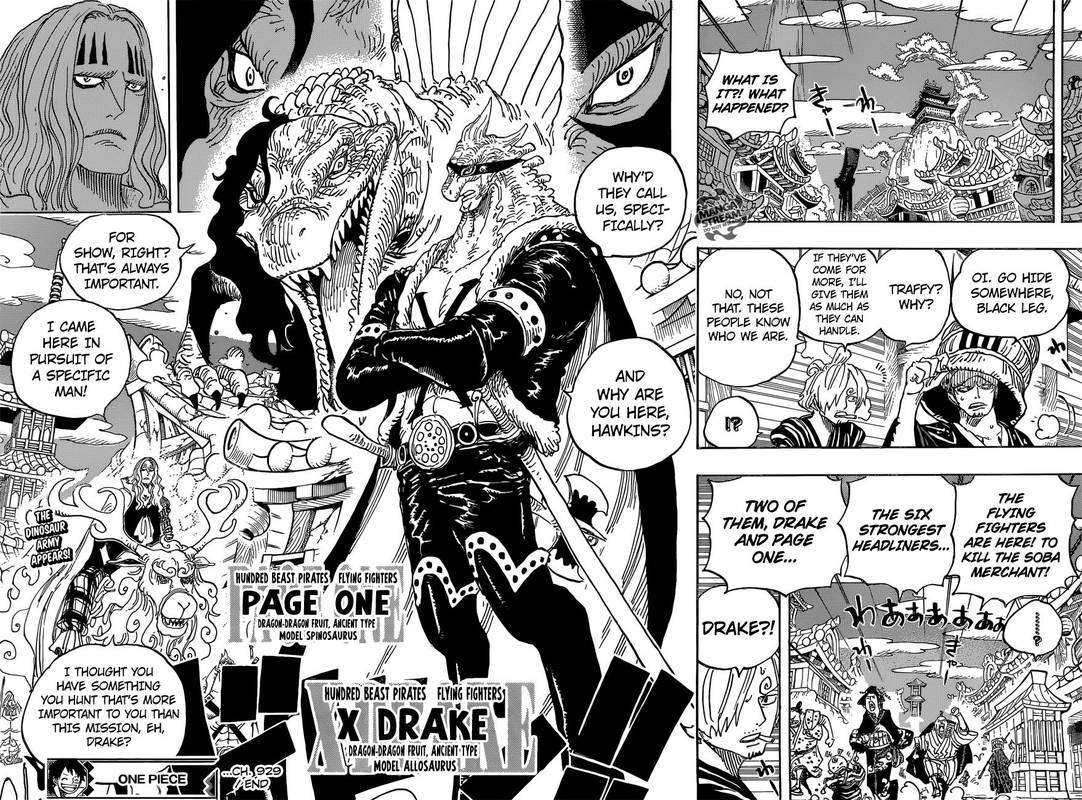 Read Manga One Piece - Chapter 929 - Kurozumi Orochi Wano Country Shogun