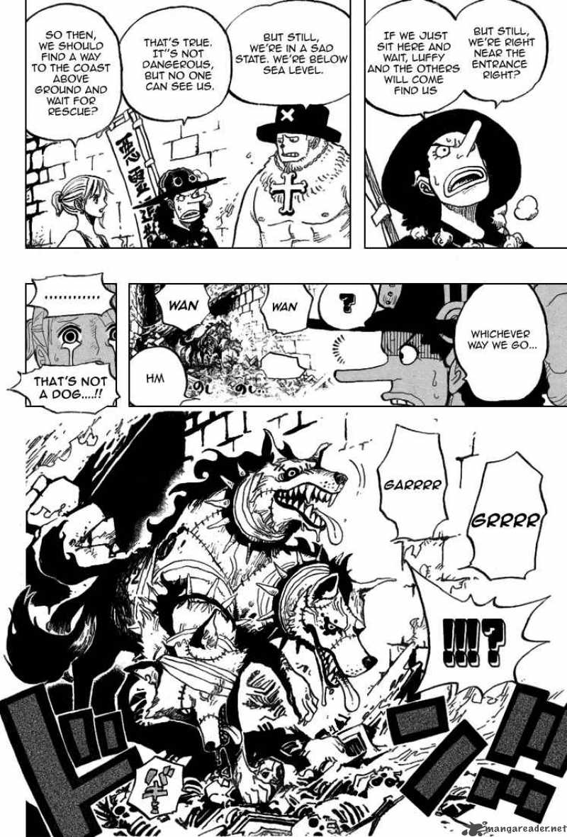 Read Manga One Piece Chapter 444 Adventure At The Ghost Island