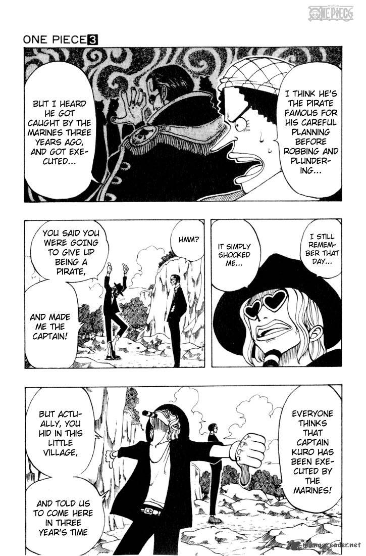One Piece - Chapter 26 - A Calculation By Captain Kuro - One Piece ...