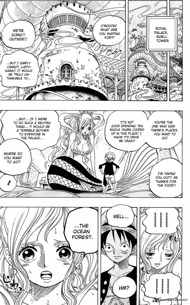 One Piece Chapter 613 - Mermaid Princess Of Shell Tower - One Piece ...