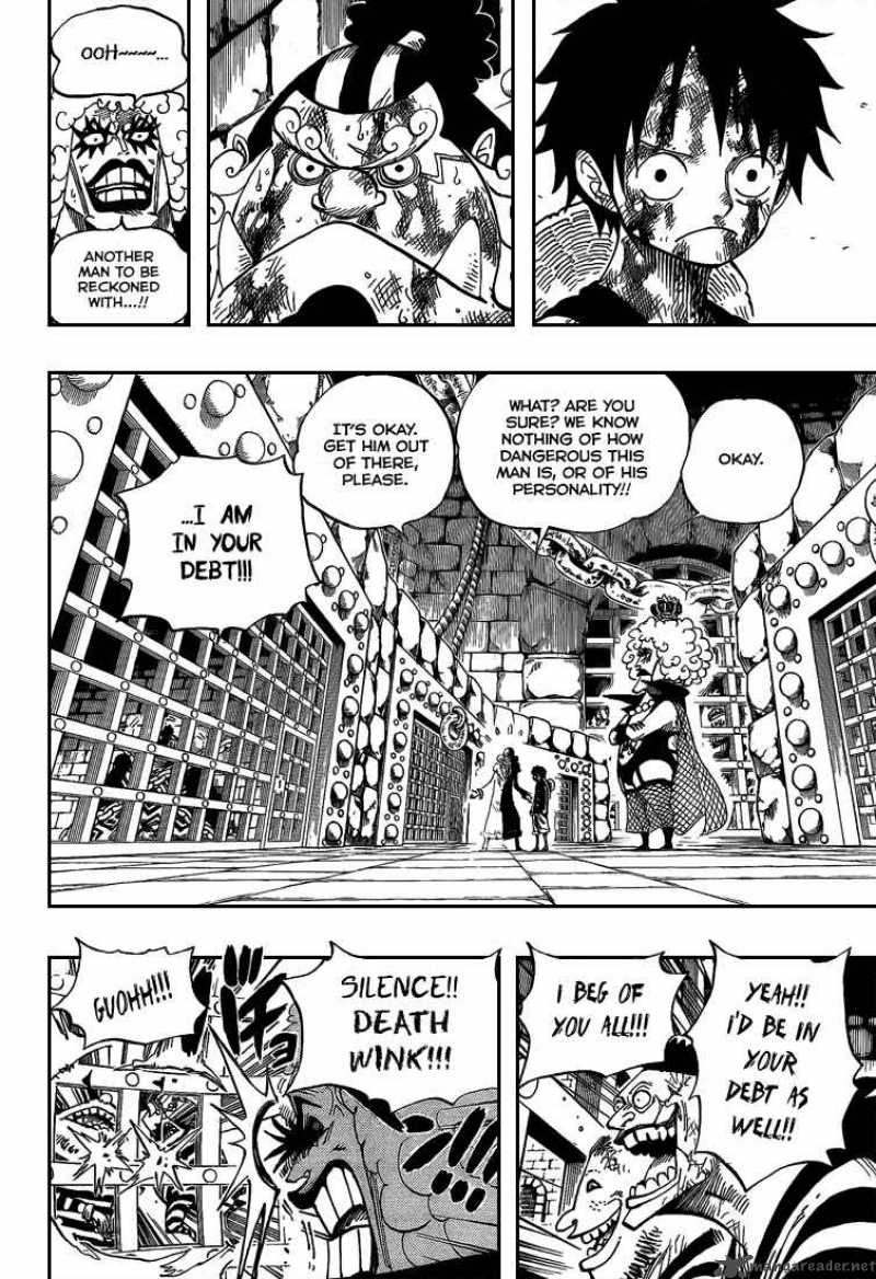 Read Manga One Piece Chapter 540 Lv6 Infinte Hell