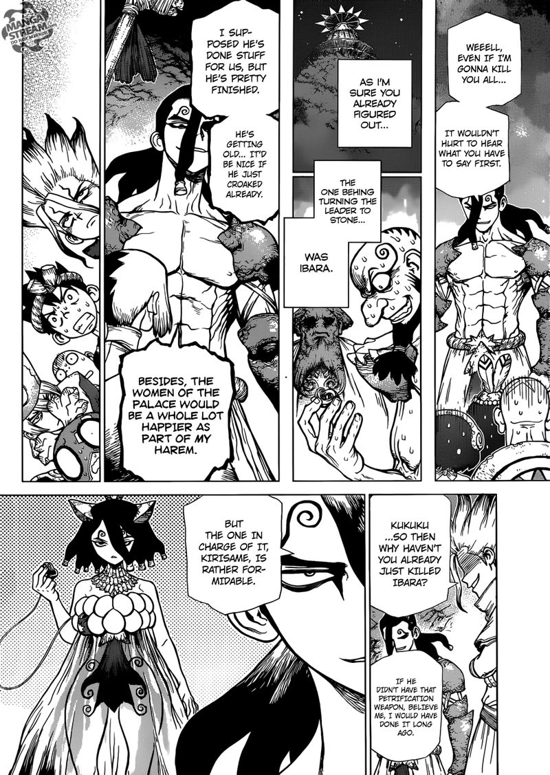 Read Manga Dr Stone Chapter 123 The Battle Of Wits Deal Game