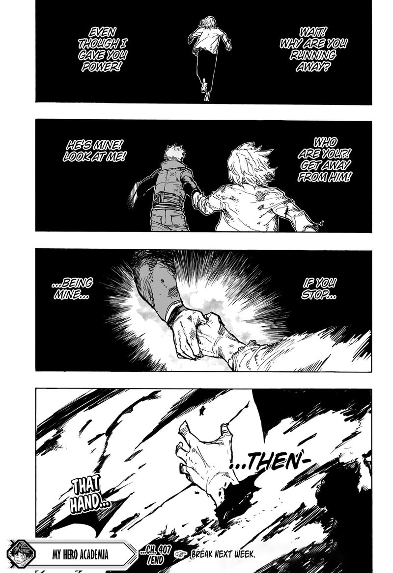 forget it, jake. it's character development. — BnHA Chapter 407