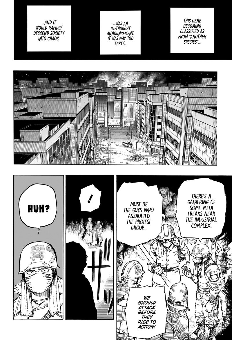 My Hero Academia chapter 407: All For One and Yoichi's past