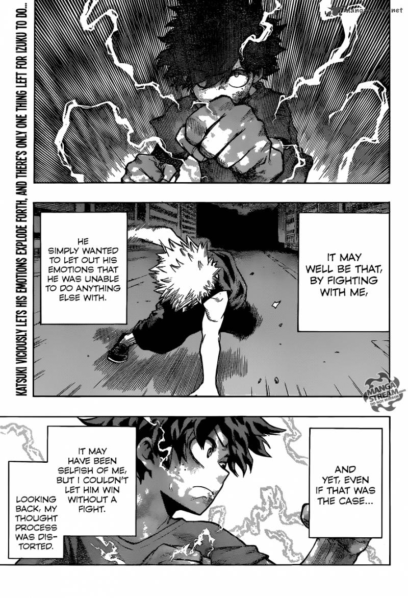 Read Manga MY HERO ACADEMIA - Chapter 119 - Deku vs Kacchan 2