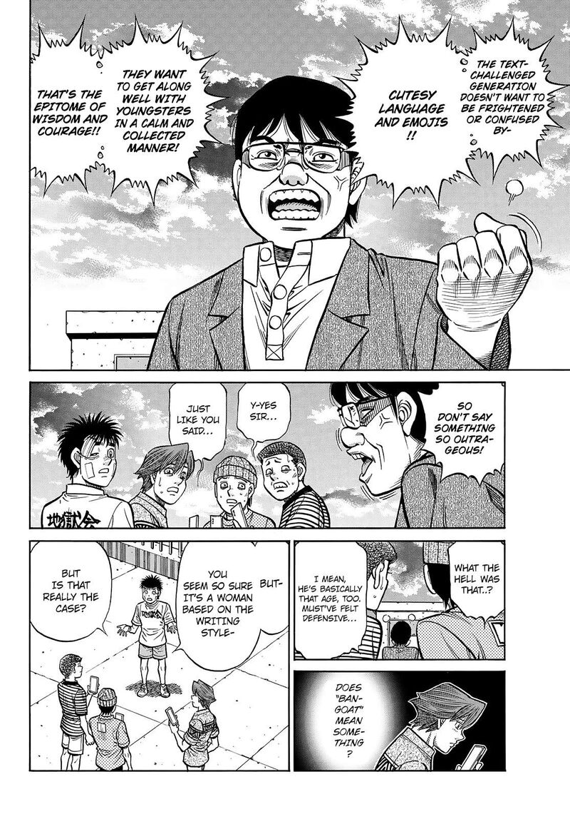 Hajime no Ippo Capítulo 1040 - Manga Online