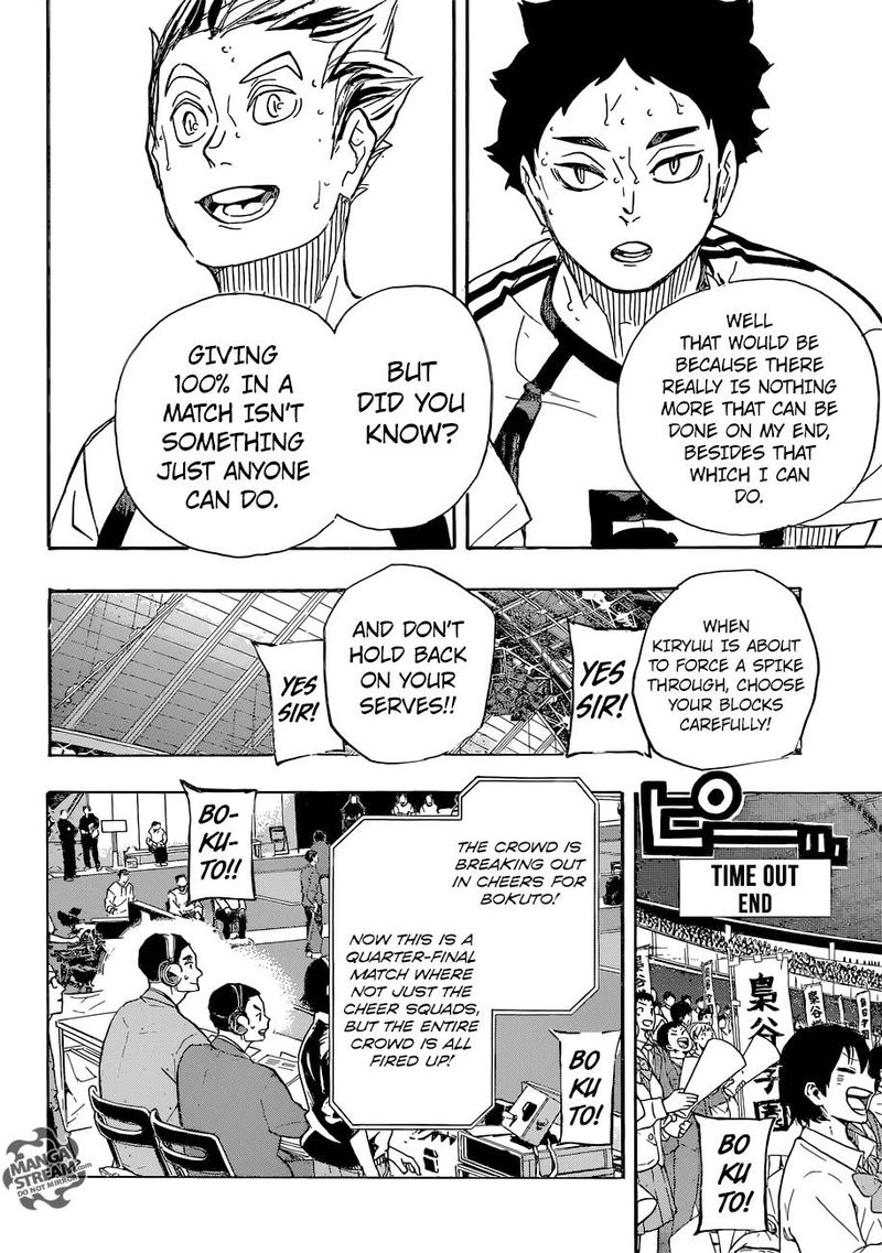 Read Manga Haikyuu!! - Chapter 336 - The Place Monsters Go