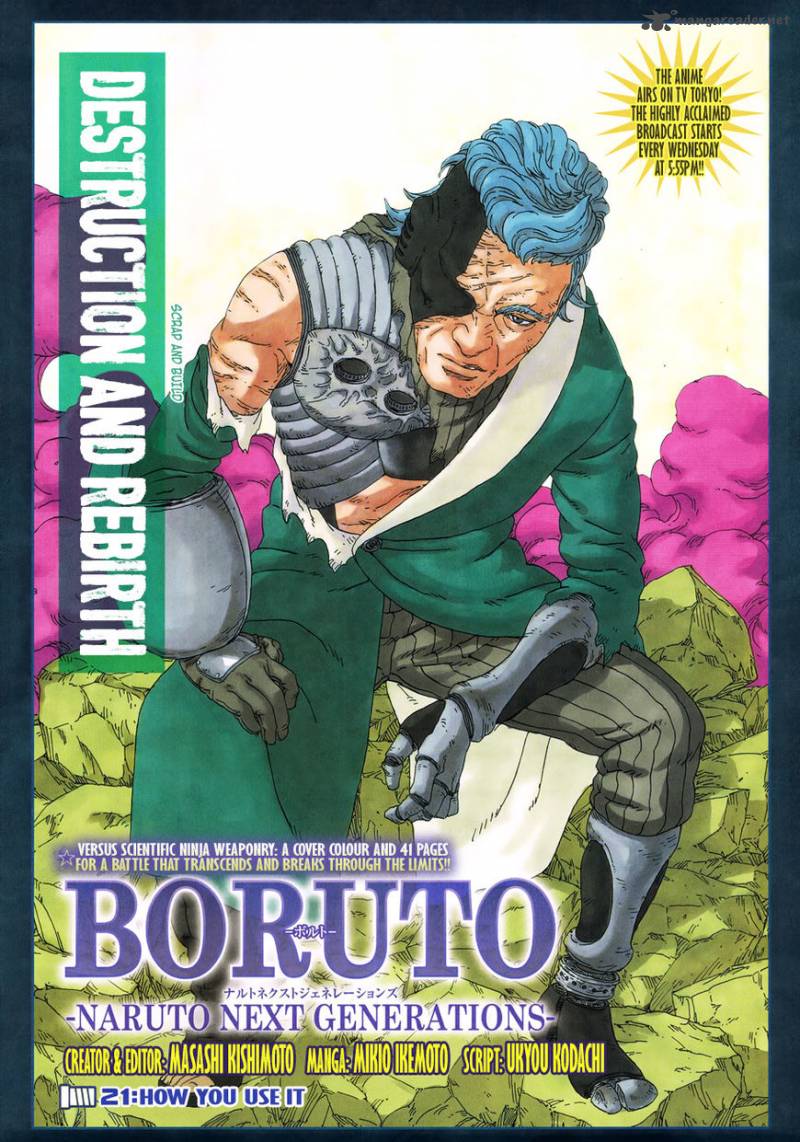 Boruto Chapter 20 - Scientific Ninja Tools - Boruto Manga Online