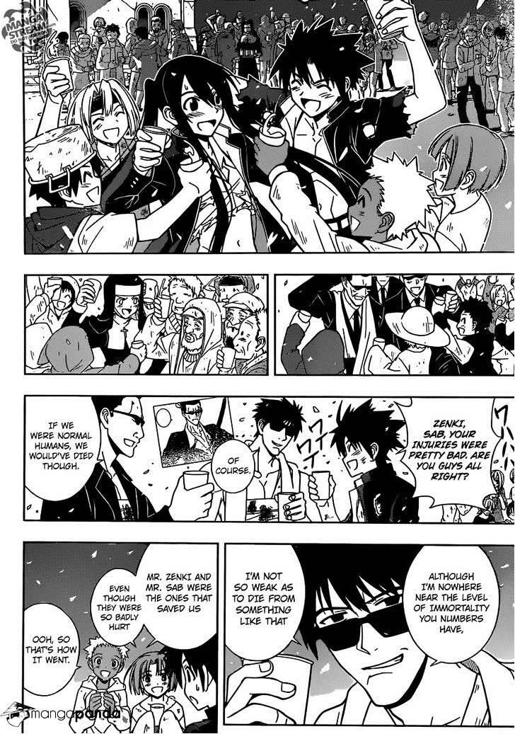 UQ Holder Chapter 143 Manga Review (Racing to the top 