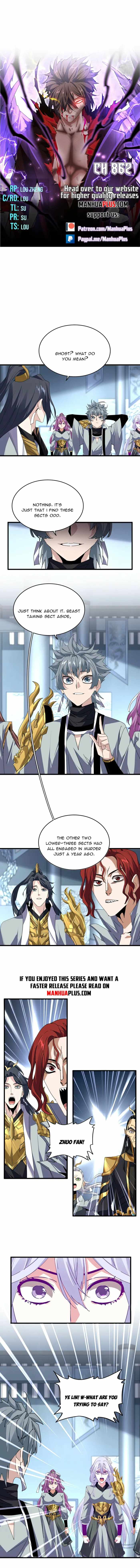 Magic Emperor Chapter 862 - Halaman 1