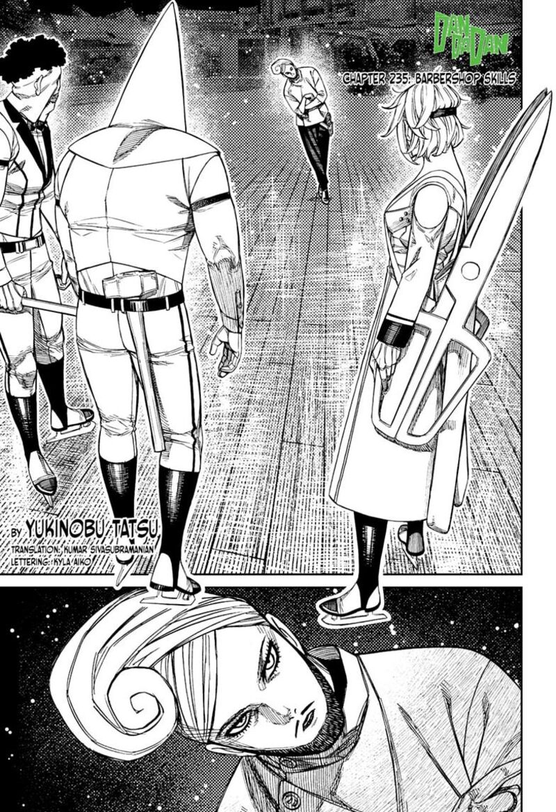 Page 1 of Dandadan Chapter 235