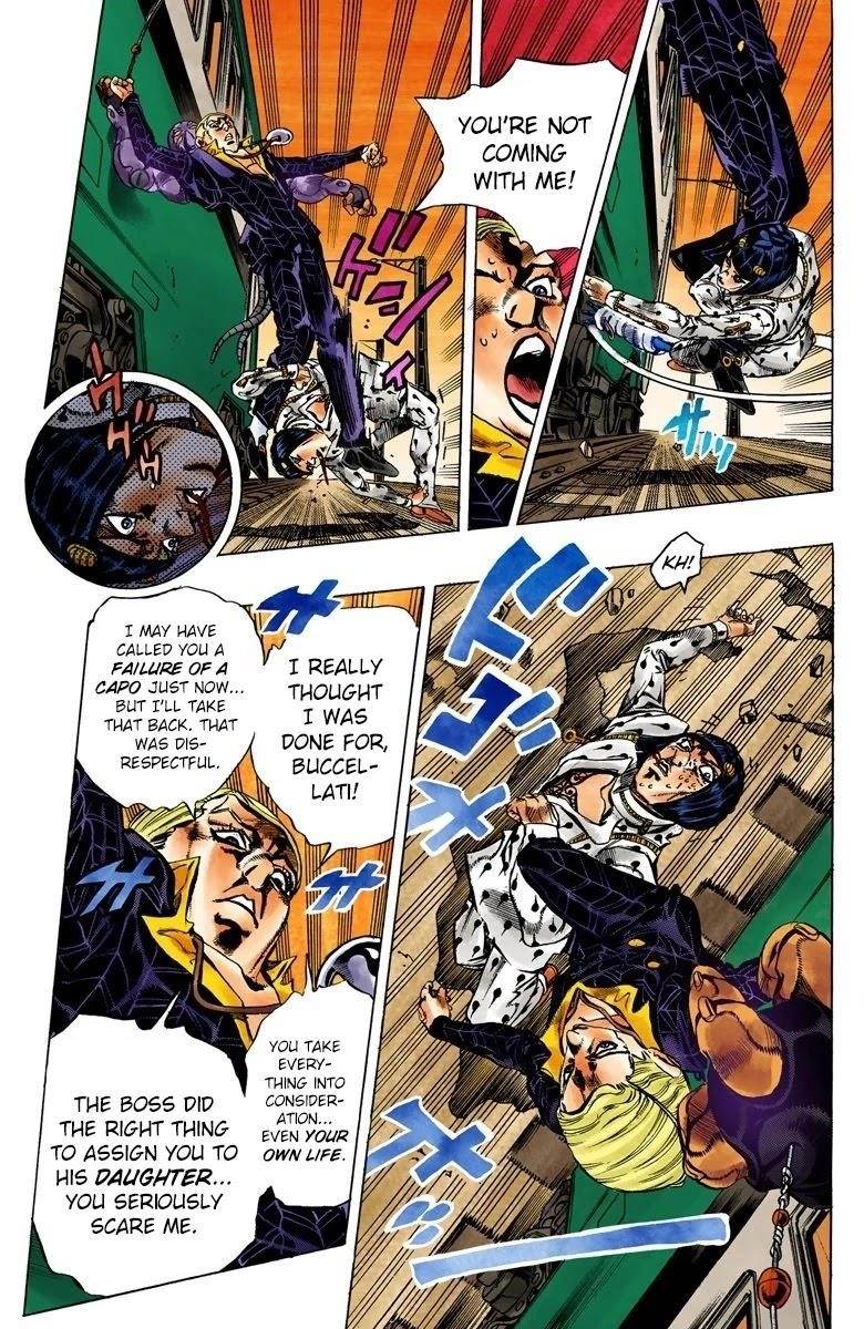 Read Manga Jojo S Bizarre Adventure Part 5 Vento Aureo Official Colored Chapter 55