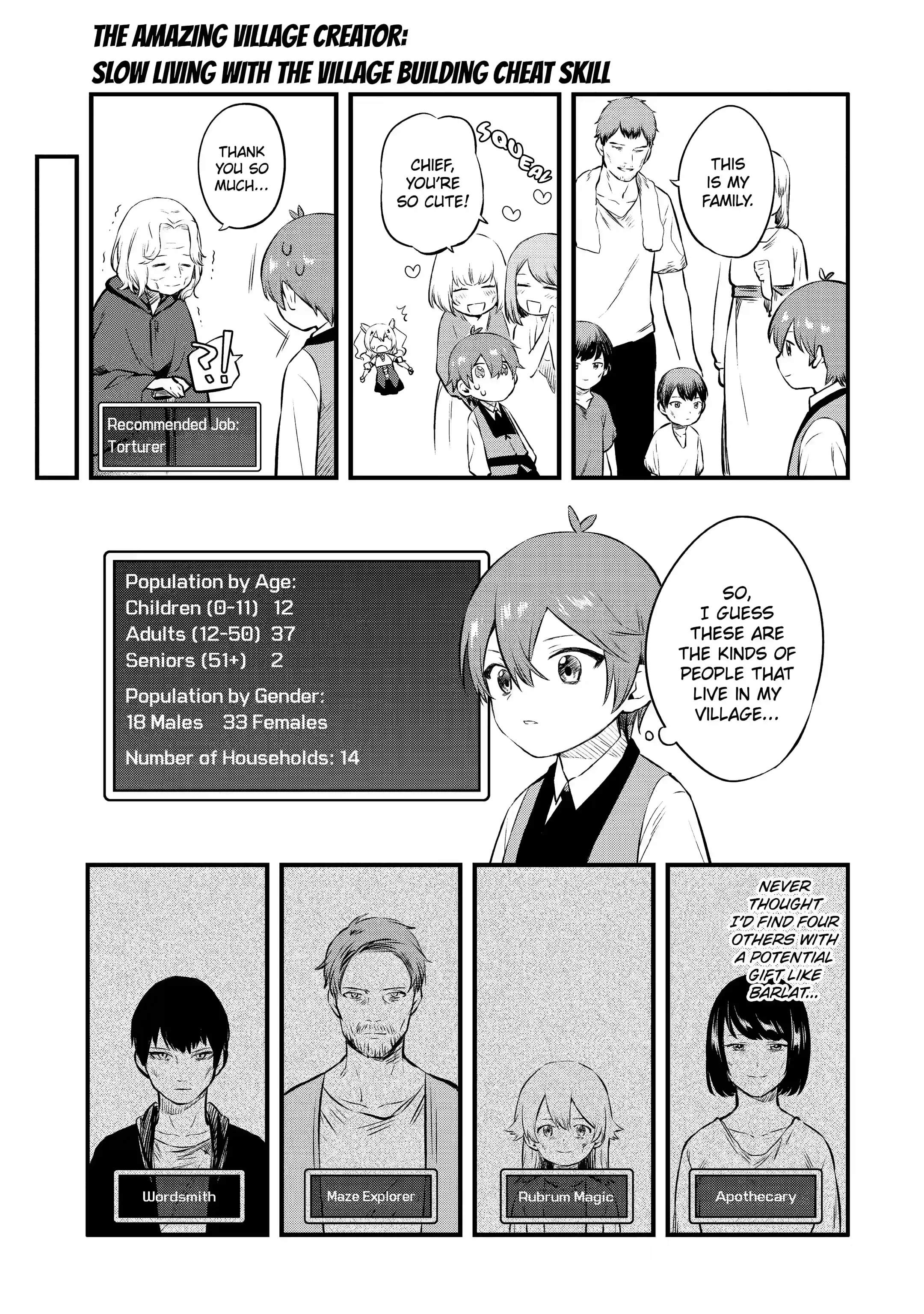 Read Manga The Amazing Village Creator Slow Living with the