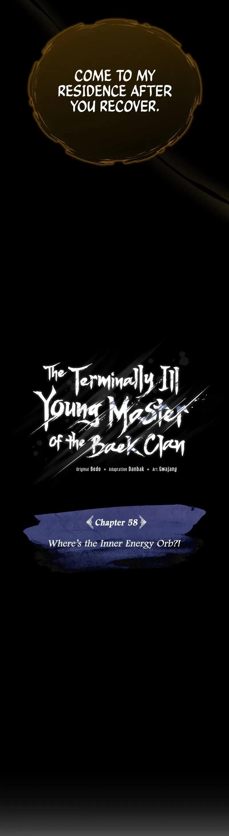 The Terminally Ill Young Master of the Baek Clan Chapter 58 scans online, Read The Terminally Ill Young Master of the Baek Clan Chapter 58 in english, read The Terminally Ill Young Master of the Baek Clan Chapter 58 for free, The Terminally Ill Young Master of the Baek Clan Chapter 58 asura scans, The Terminally Ill Young Master of the Baek Clan Chapter 58 asura, , The Terminally Ill Young Master of the Baek Clan Chapter 58 at asura scans